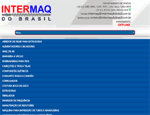 Tablet Screenshot of intermaqdobrasil.com.br